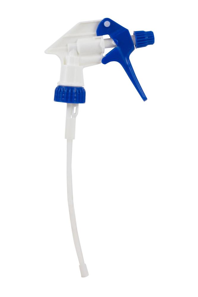 Spraykop blauw - interieur met aanzuigbuis