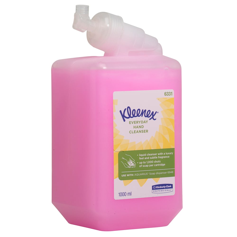 Kleenex handreiniger roze - 6 x 1 liter