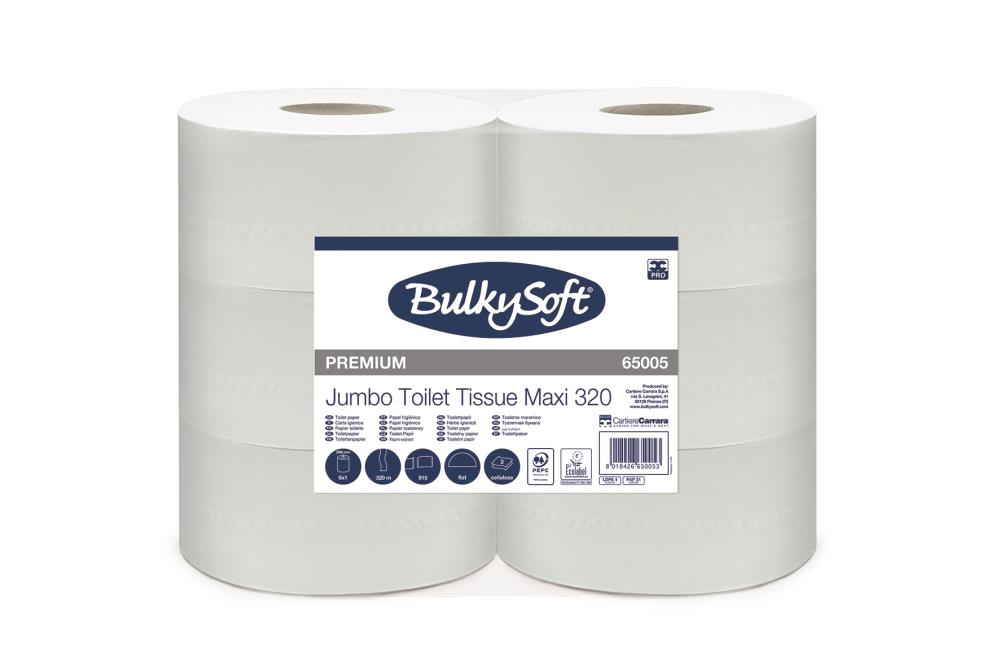 BulkySoft toiletpapier maxi jumbo 2-laags 320 meter (6)