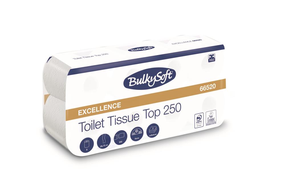 BulkySoft toiletpapier 3-laags 250 vel (72)