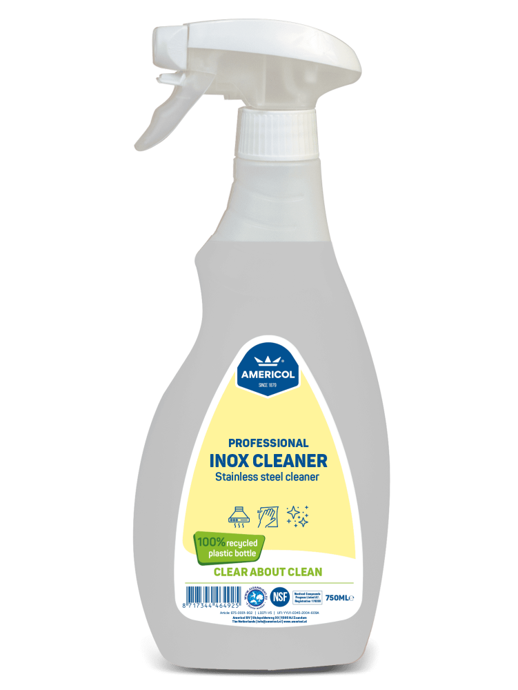 Americol Inox RVS reiniger - sprayflacon 750 ml