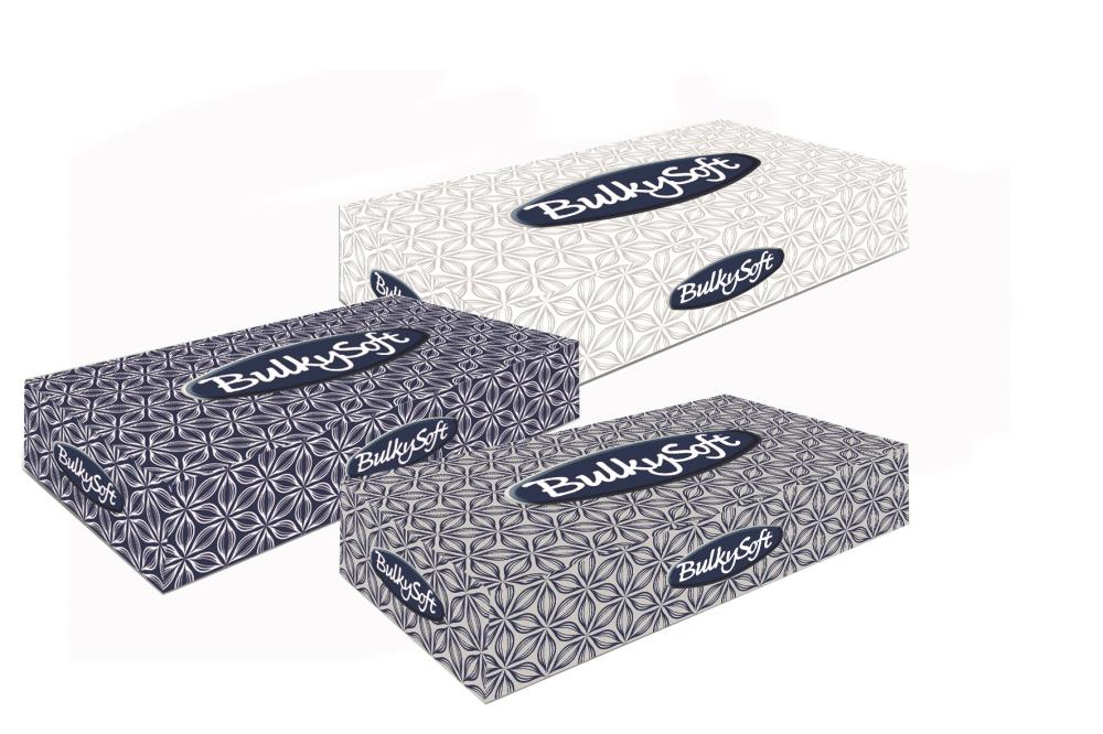 BulkySoft facial tissue box 2-lgs 100 vel (40)