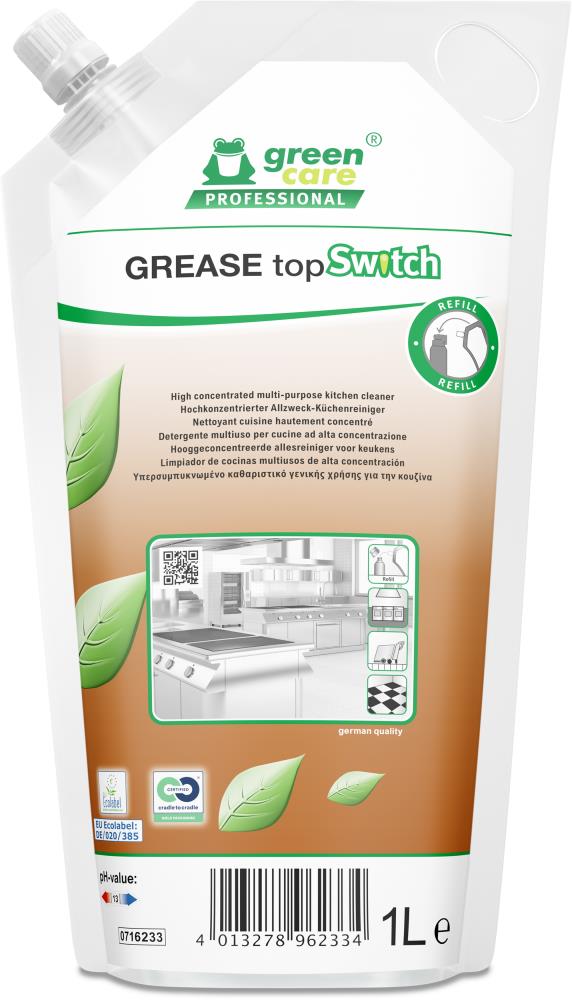 Green Care Grease topSwitch - refill pouch 1 liter