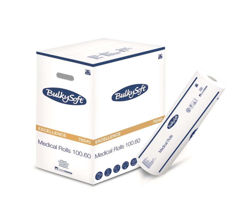 BulkySoft onderzoekbankpapier 2-laags 100 mtr x 60 cm (6)