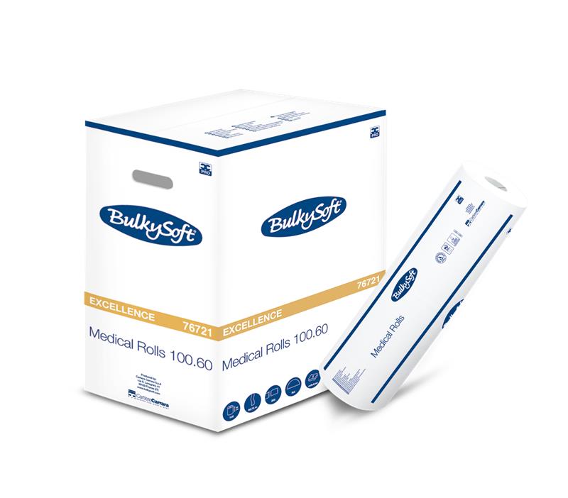 BulkySoft onderzoekbankpapier 2-laags 100 mtr x 50 cm (6)