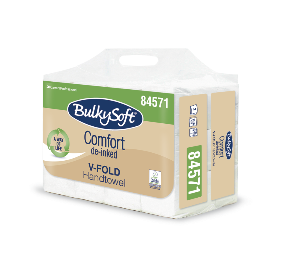 BulkySoft handdoekpapier z-vouw 2-laags Comfort (3000)
