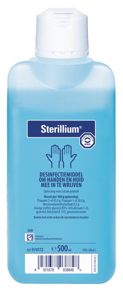 Sterillium handdesinfectie - flacon 500 ml