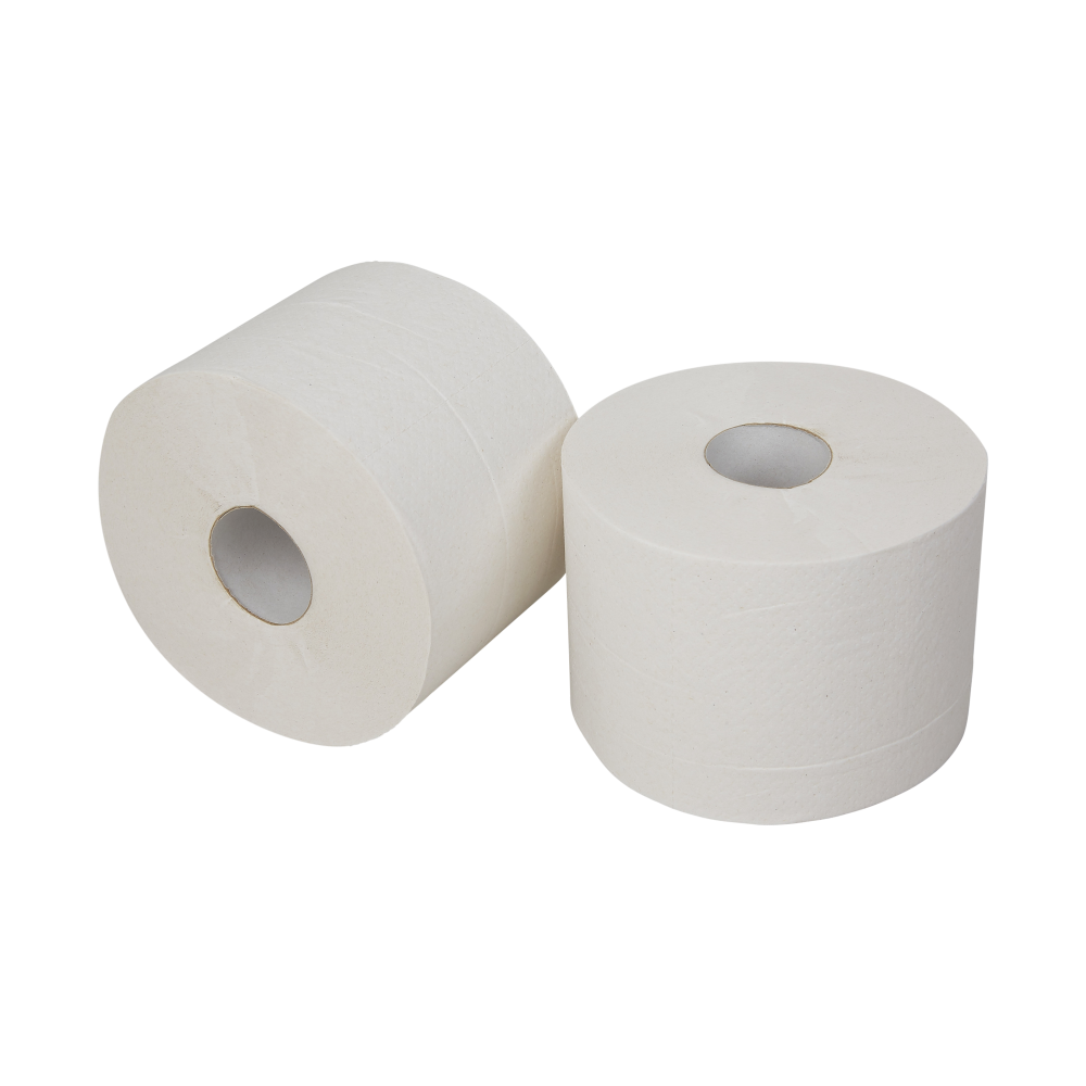 Doseer toiletpapier compact 2-laags tissue - 24 rollen