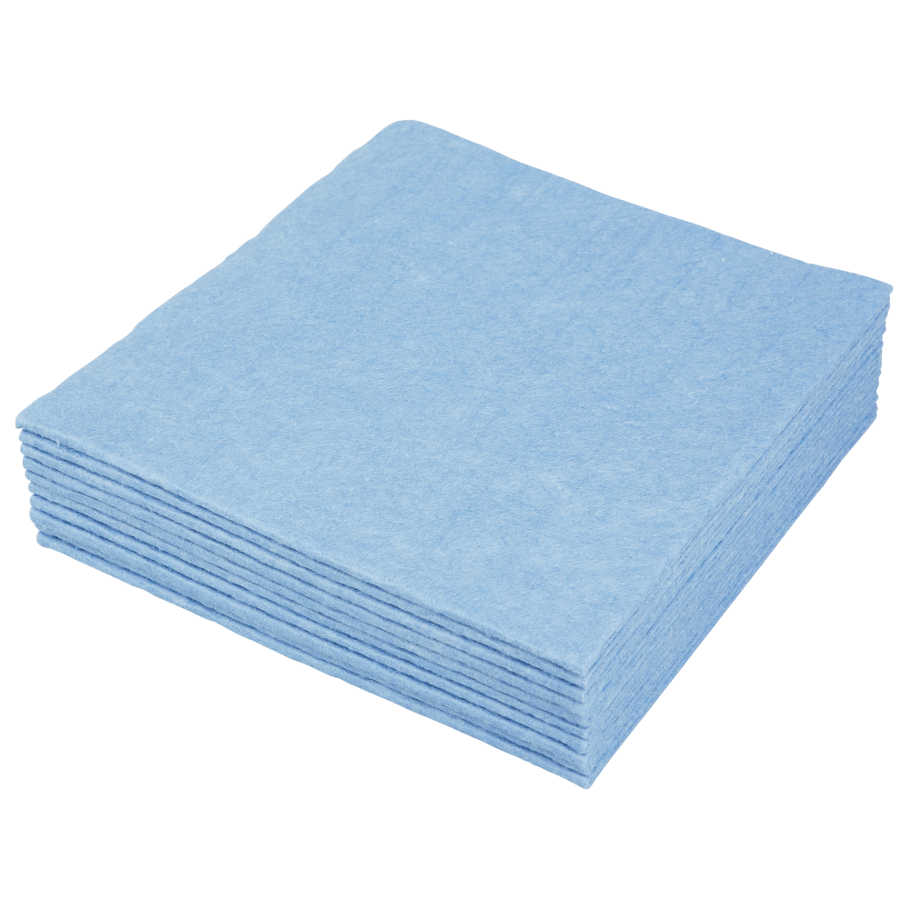Sopdoek blauw A-kwaliteit 38 x 40 cm - 200 stuks