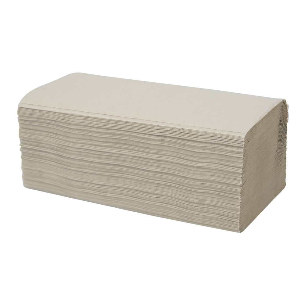 Doseer handdoekpapier Z-vouw 1-lgs naturel - 5000 stuks