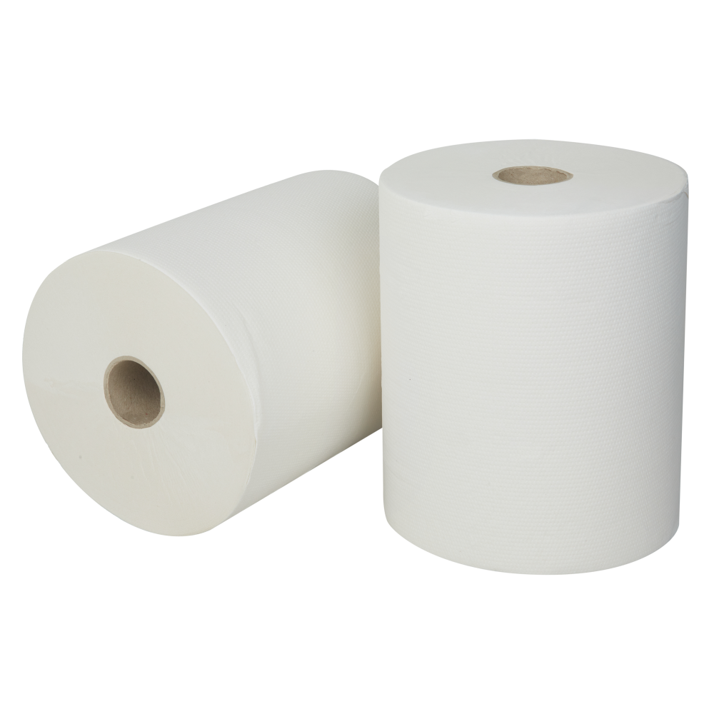 Handdoekrol universeel 2-lgs 140 mtr x 20 cm - 6 rollen