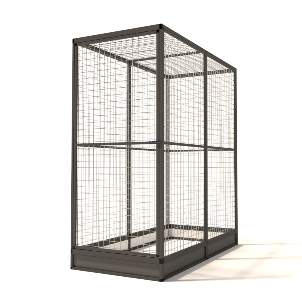 Glorenza - ALU - Noa - 86x176x193cm 50x50x2mm