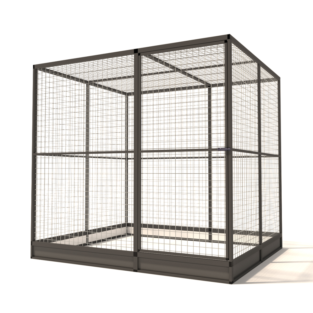 Glorenza - ALU - Noa - 207x176x193 50x50x2mm