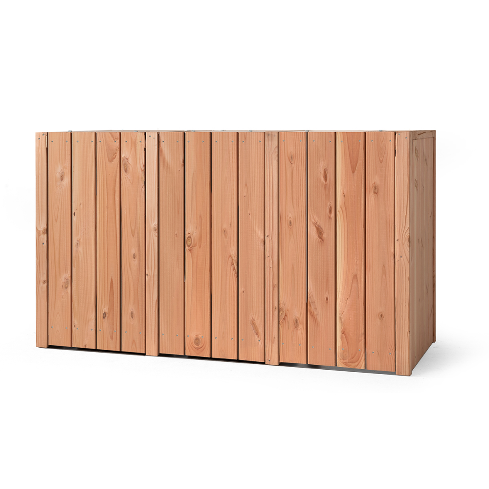 Volente - Kliko ombouw - achterwand drie dubbel douglas (Eva/Fleur)