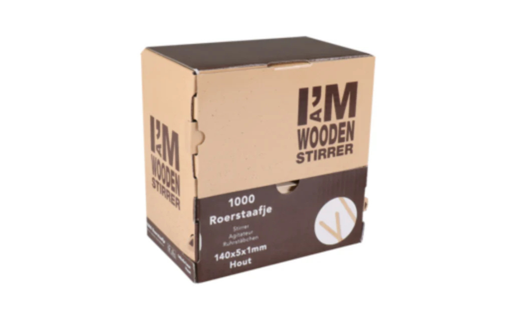 Roerstaafjes Hout, 2000 stuks