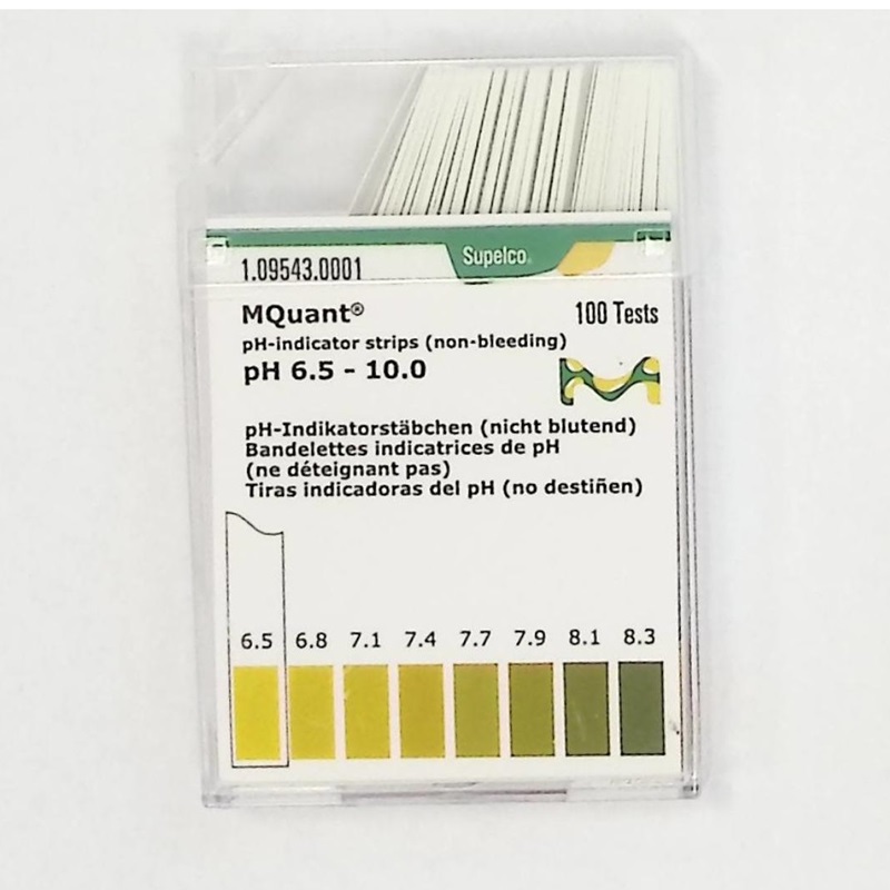 Meetstrips pH 6.5-10