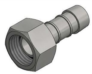 Belki Slangkoppeling 1/2" ss