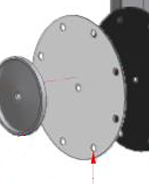 Belki Diaphragm, Inner, Teflon 60S, 301*