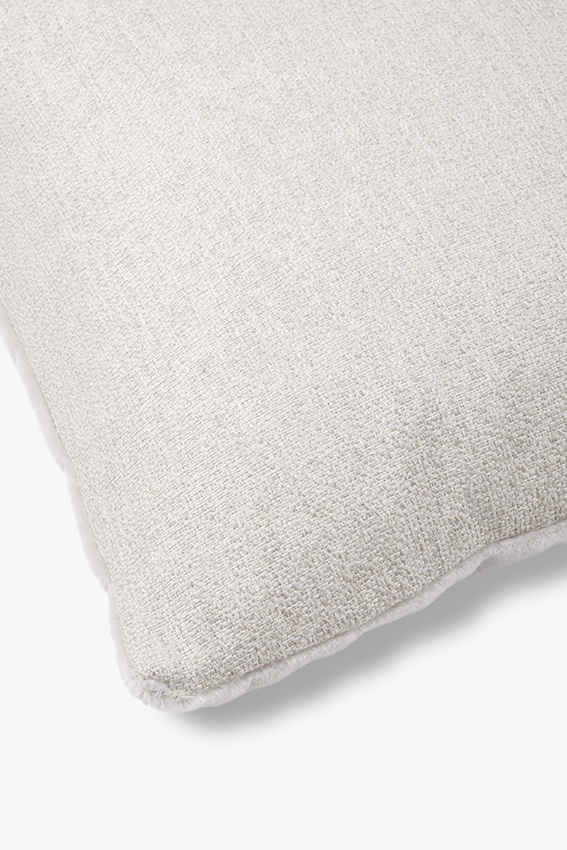 Mohair sierkussenhoes Sara terra 50 x 30 cm – foto 4