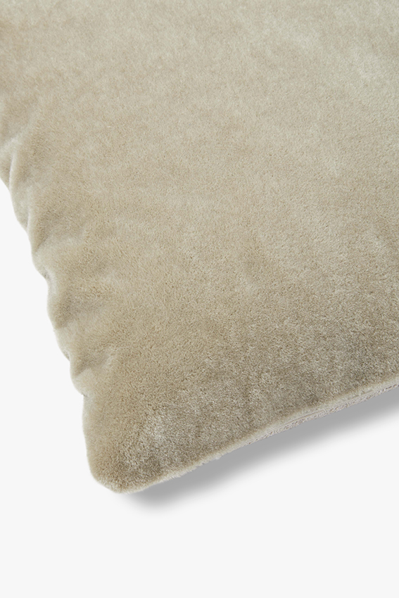 Mohair sierkussenhoes Amy salie groen XL
