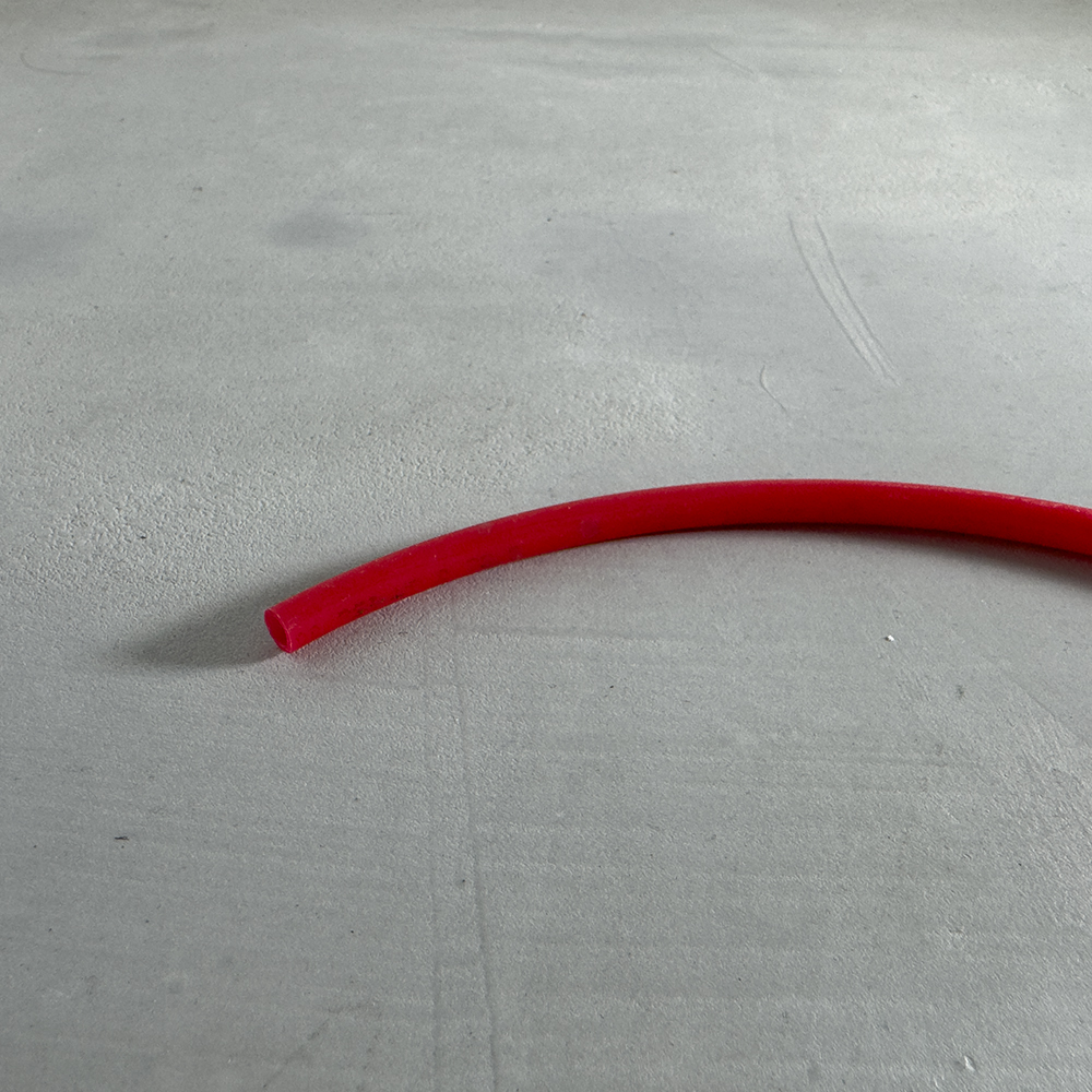 1/4" Polyflow Tubing Red (Per Meter)