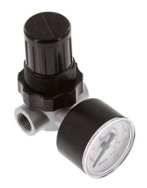 Mini pressure regulator G 1/4", 0,5 to 10 bar