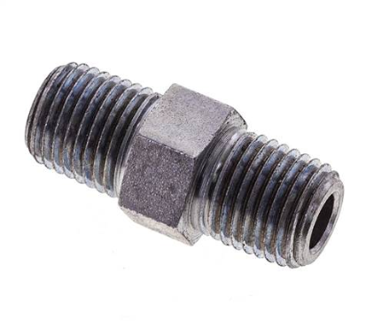 Double nipple NPT 1/4"-NPT 1/4"