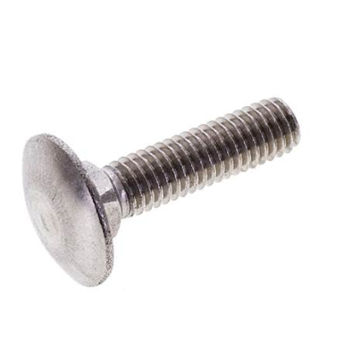 Cup square screw DIN 603, M 6x25, Stainless steel 