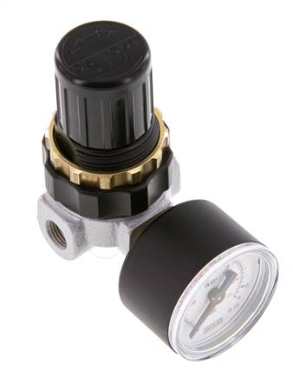 Mini pressure regulator G 1/8", 0,5 to 16 bar