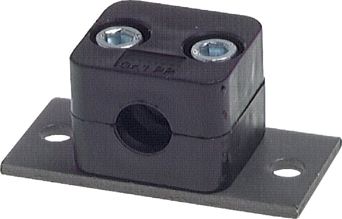 Pipe clamp 13,7mm, Size 2, light model series