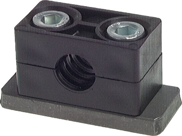 Pipe clamp 30mm, Size 2, heavy model series