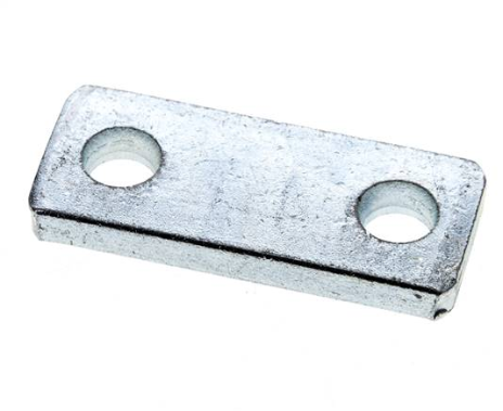 Cover plate, Zinc plated steel, Size 2, heavy model series