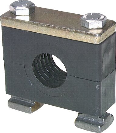 Pipe clamp 30mm, Size 3, heavy model series