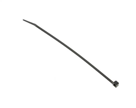 Cable ties/hose ties 4,5x200mm, black