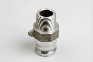 Kamlock plug (F) R 1"(male thread), Aluminium
