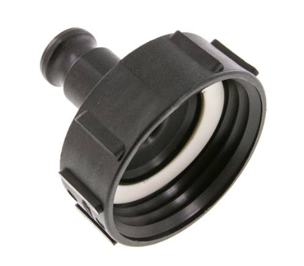 Kamlock plug (A) S 100x8, DN 25 (1"), for IBC containers