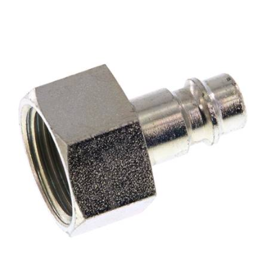 Coupling plug (NW7,2) G 1/2"(Female thread), Steel hardened & galvanised