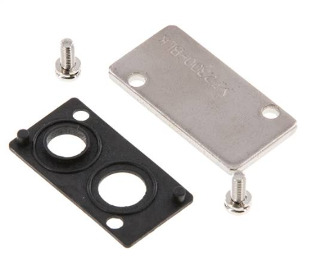 Blanking plate for row rail MF2300