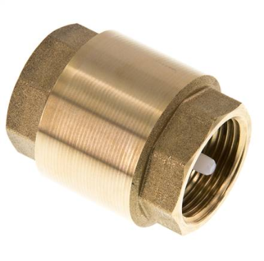 Check valves (light), G 1", PN 12, Brass