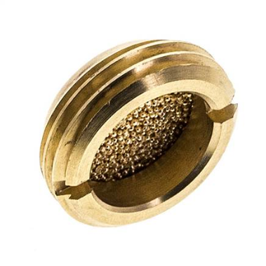 Flatter silencers G 1/2", sintered bronze, for sinking