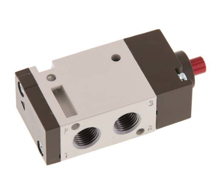 3/2-way pneumatic valve, G 1/8", open (NO)