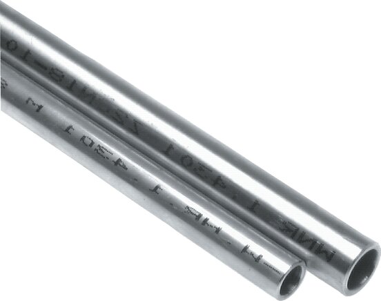 Stainless steel tube, seamless, 6x1mm, 1.4301