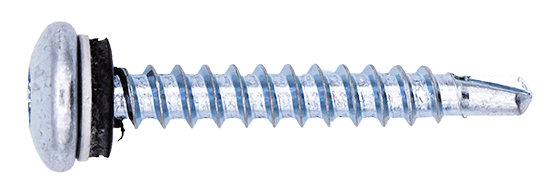 Zelfb. torx schroef T25 Mush, Verzinkt, BP3, 4,8 x 20 mm, ring 9 (500 st/doos)