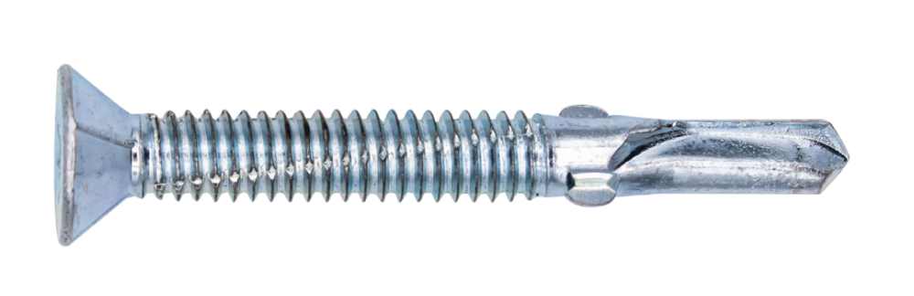 Vleugelteks verzinkt