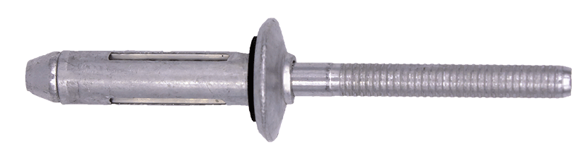 Popnagel, Tre-go, 6,3 x 23.4 mm, kraag 14,4 mm, Epdm ring, AL/AL (2.000 st/doos bulkverpakking)