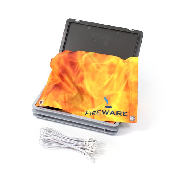 Fireware vlammendoekset in koffer
