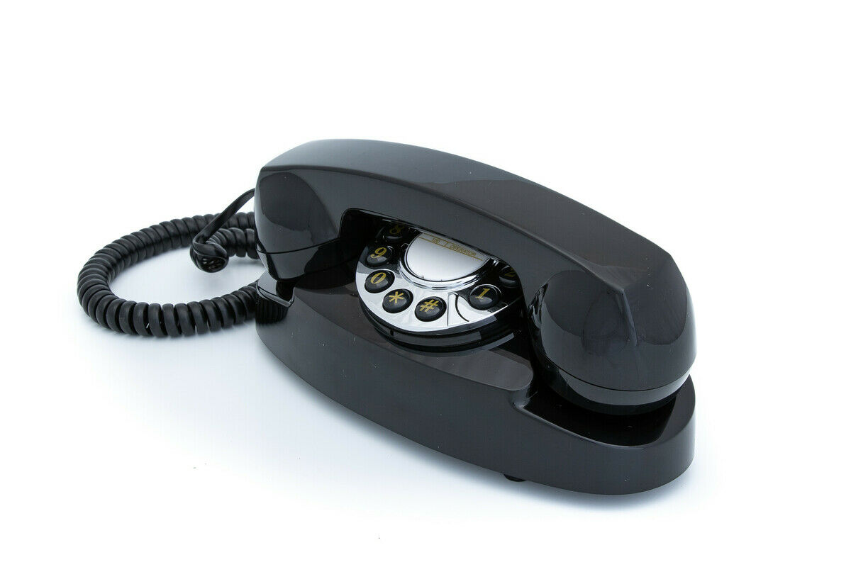 GPO Audrey  telefoon klassiek jaren ‘60 ontwerp zwart