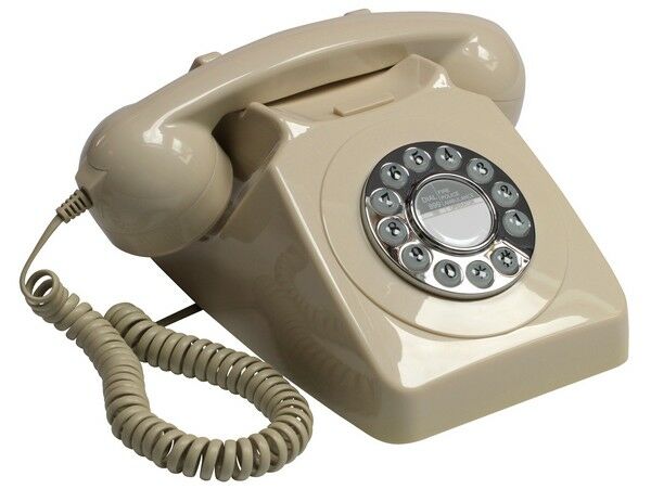 GPO 746 telefoon klassiek jaren ‘70 ontwerp ivoor