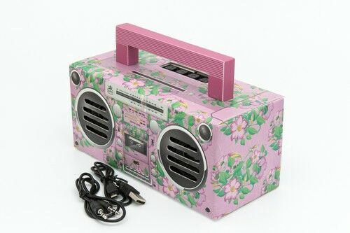 GPO draagbare Bluetooth speaker pink