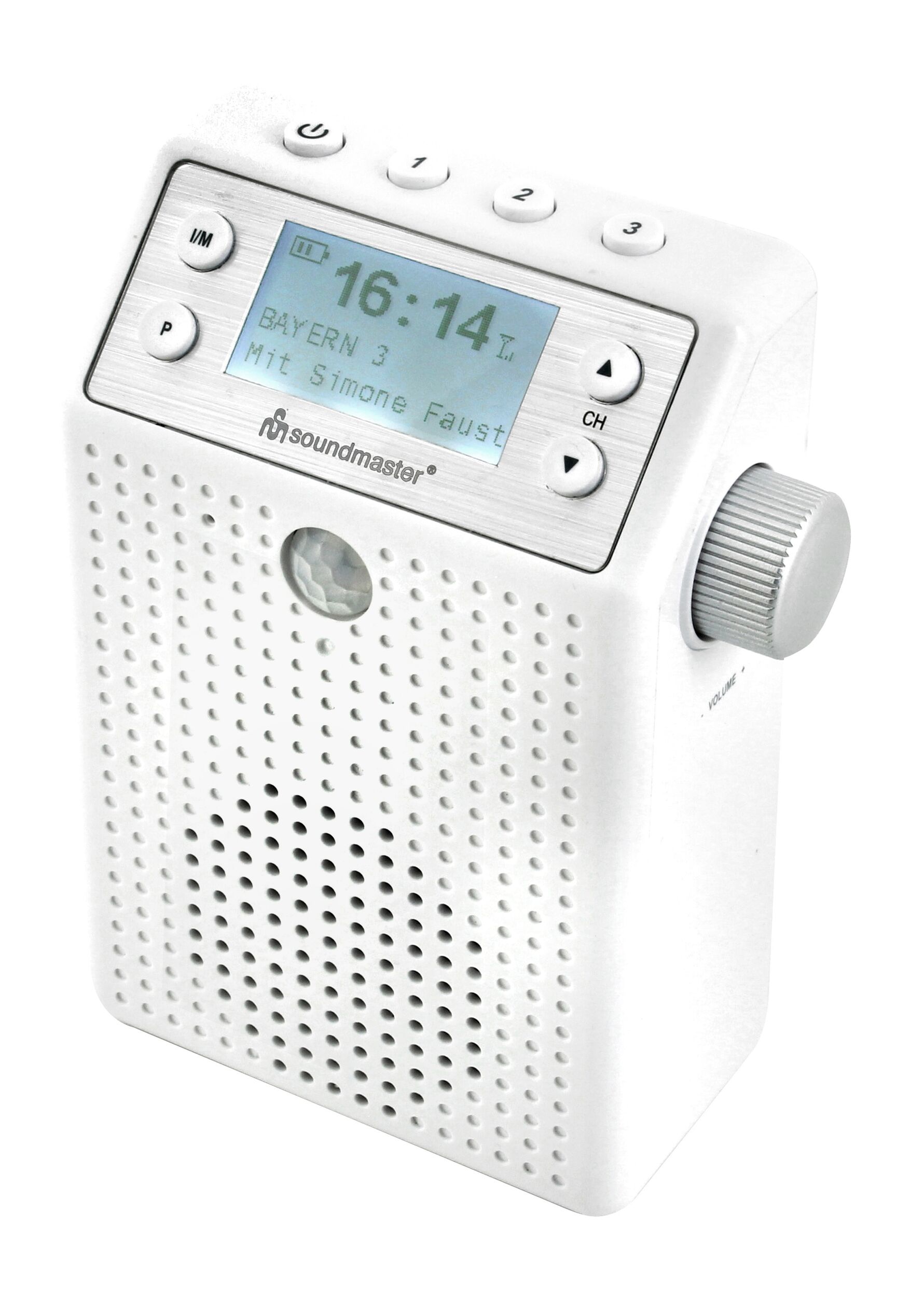 Soundmaster DAB+/FM socket radio met bewegingsdetector
